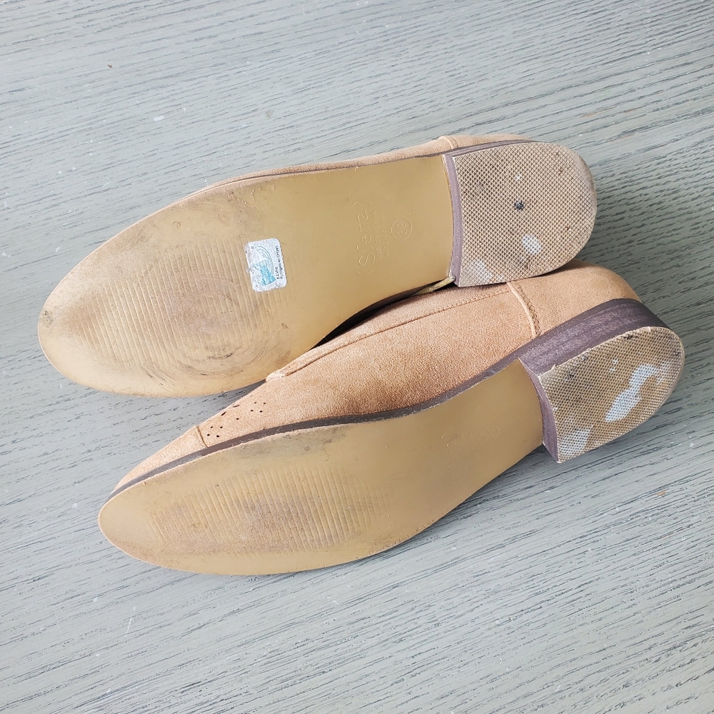 SFERA Women's Tan Suede Lace-Up Shoes - Picture 5 of 5